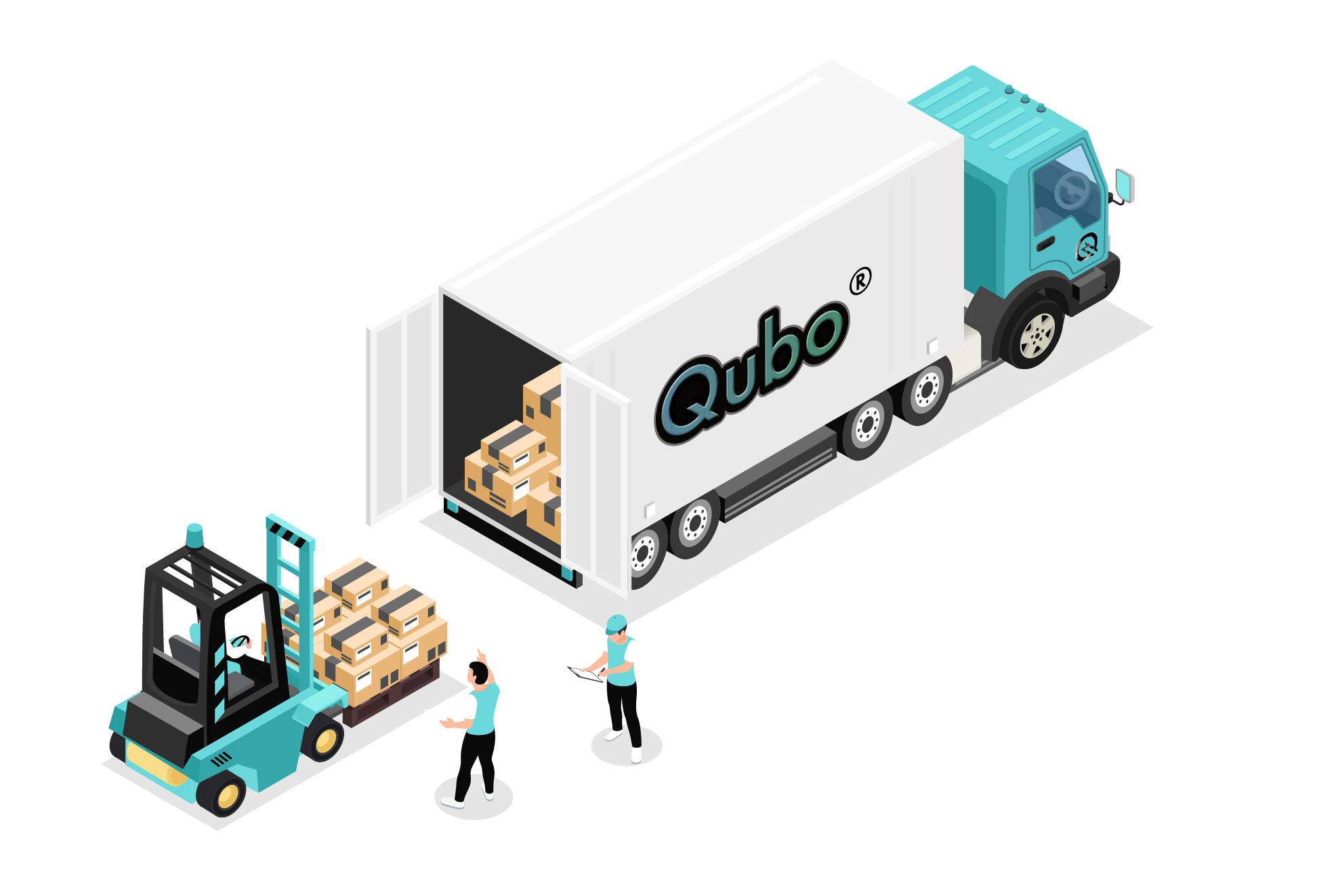 Qubo Lieferung LKW