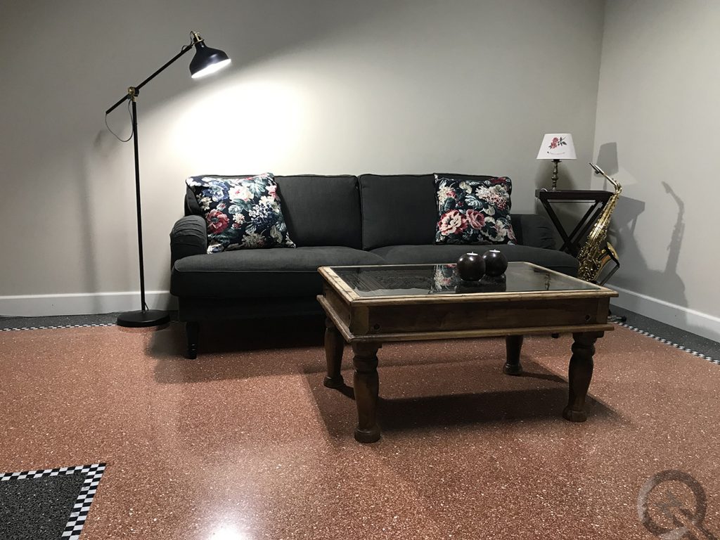 Qubo Terrazzo Wohnzimmer