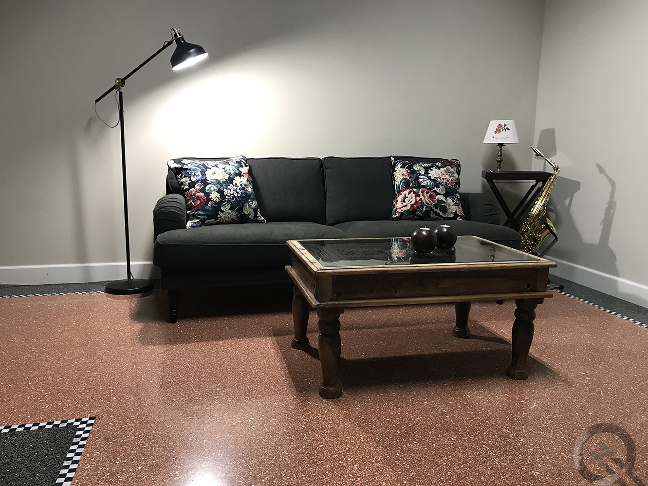 Qubo Terrazzo Wohnzimmer