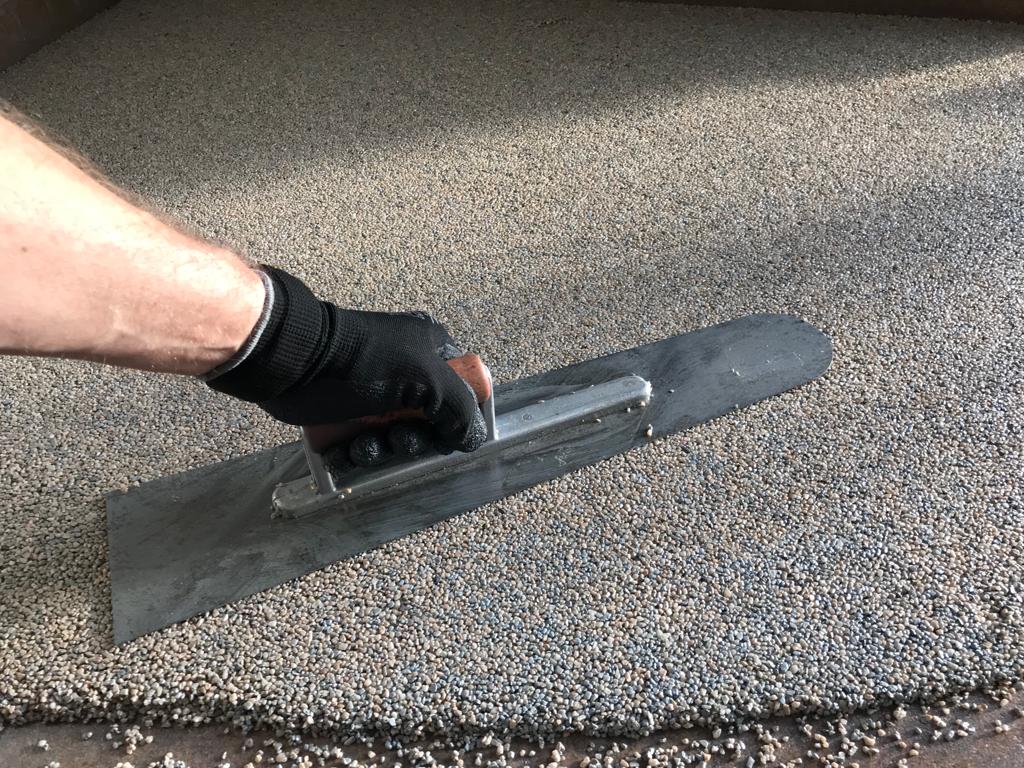 Qubo® Steinteppich Verleger