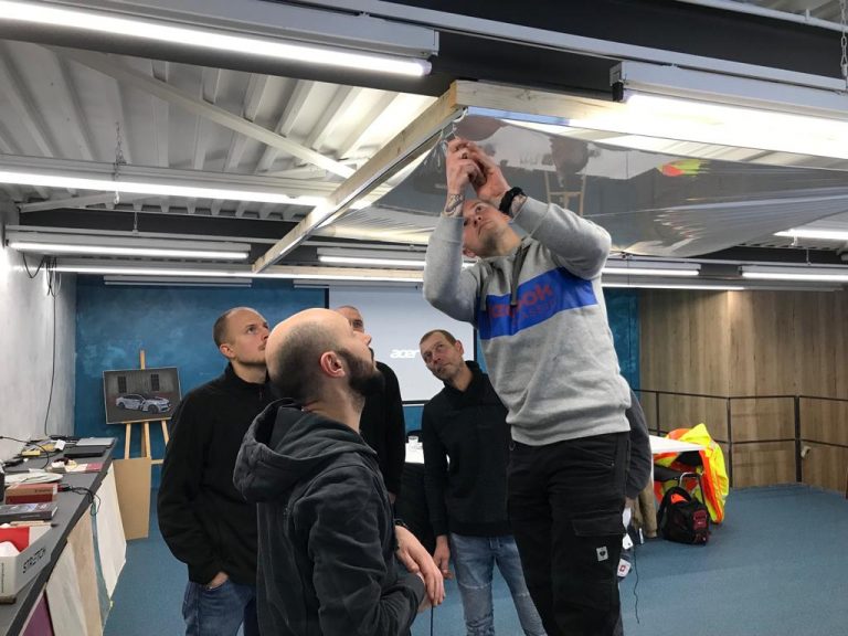 Spanndecken Schulung