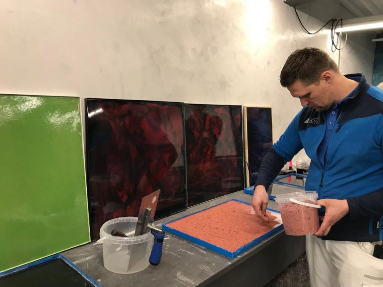 Epoxidharzboden Schulung
