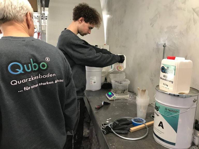 Epoxidharzboden Schulung