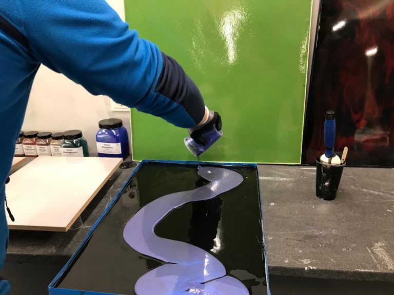 Epoxidharzboden Schulung