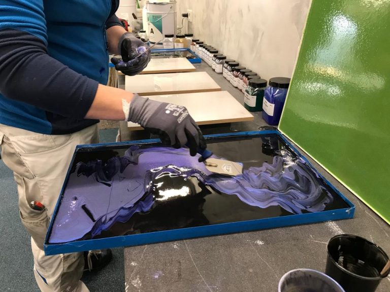Epoxidharzboden Schulung