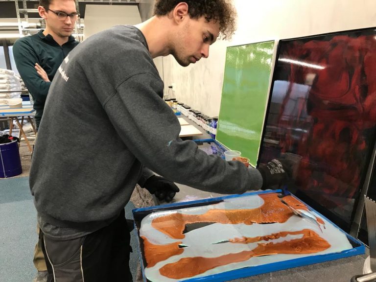 Epoxidharzboden Schulung