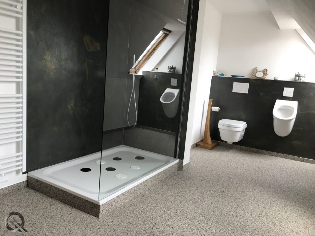 Steinteppich Badezimmer