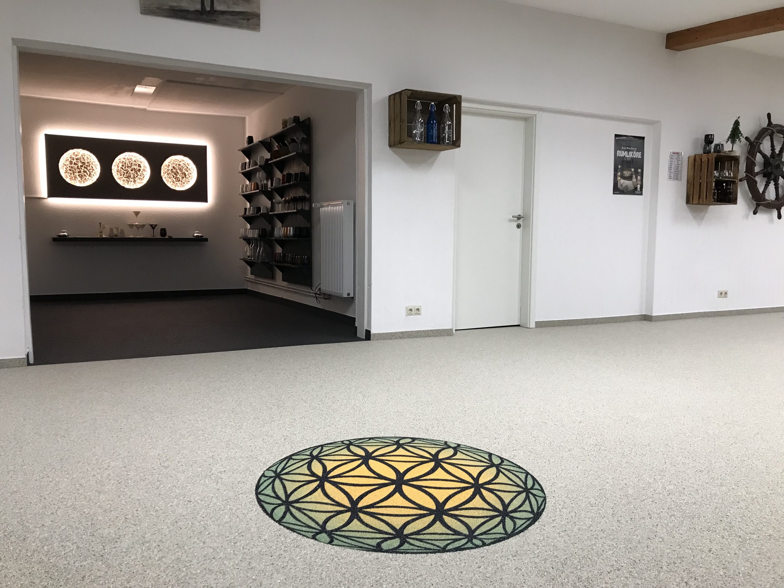 Steinteppich Ausstellung Nordmanufaktur