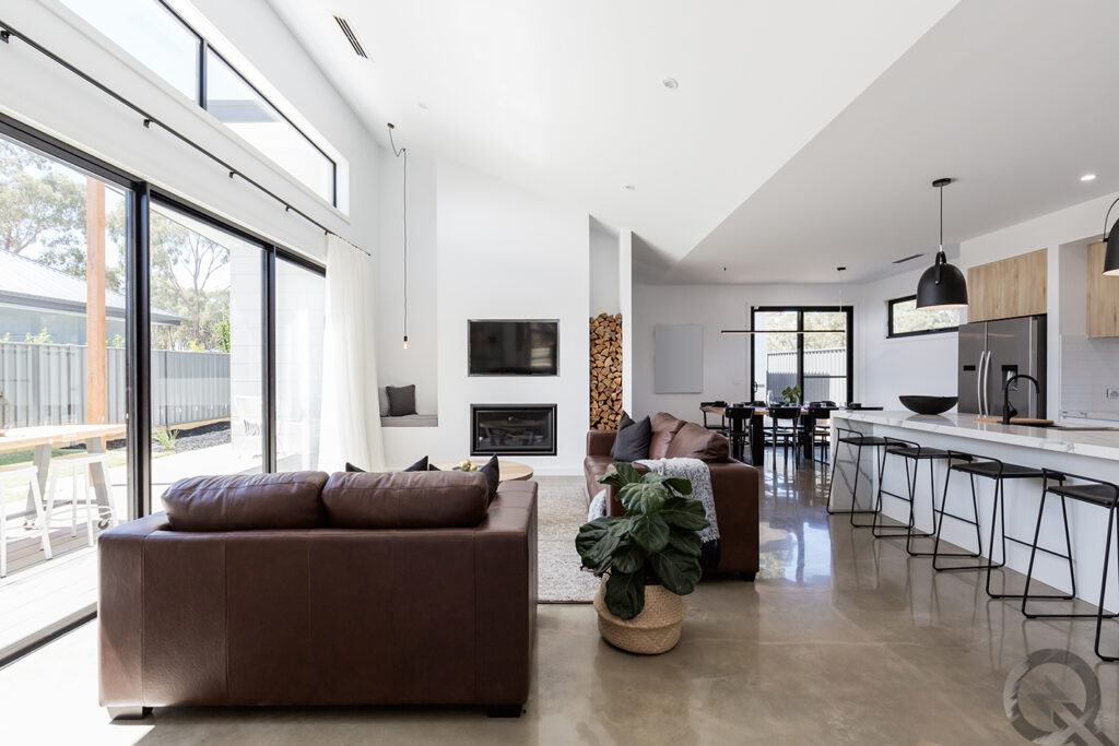 Mikrozement - Wohnzimmer